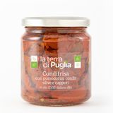 Condifrisa with semi-dried tomatoes in EVO